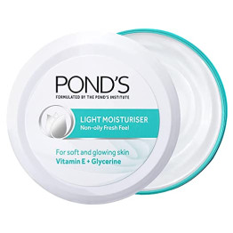 POND'S Light Moisturiser, Non- Oily With Vitamin E And Glycerine, For Soft And Glowing Skin  100ML